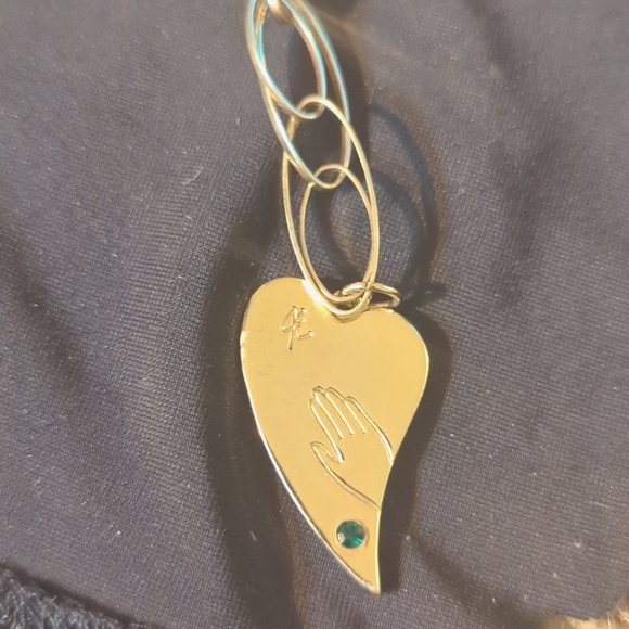 14kGP Heart Necklace - Picture 4 of 5